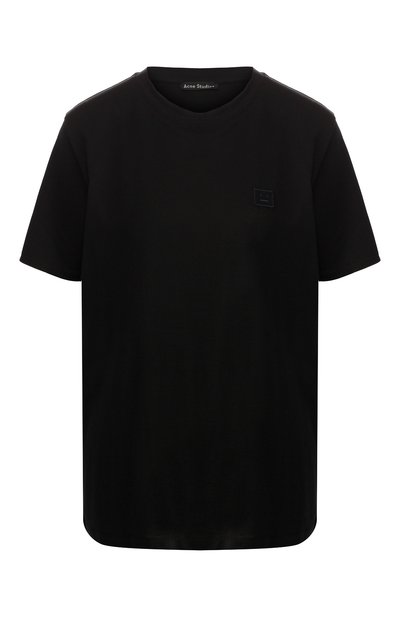 Женская хлопковая футболка ACNE STUDIOS, арт. AL0038