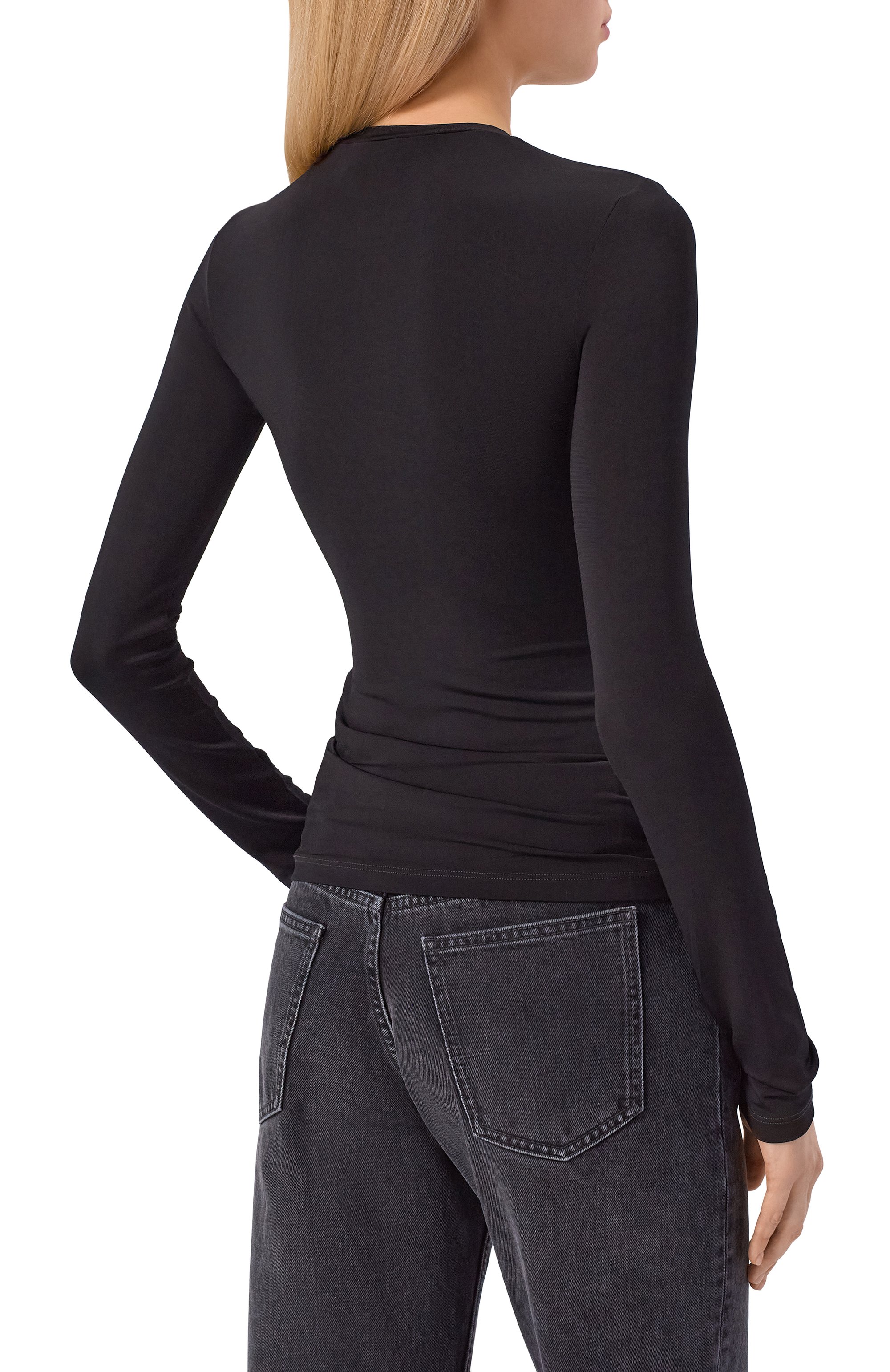 Лонгслив из вискозы OFF-WHITE, арт. 0WAD136C99JER004, фото 4