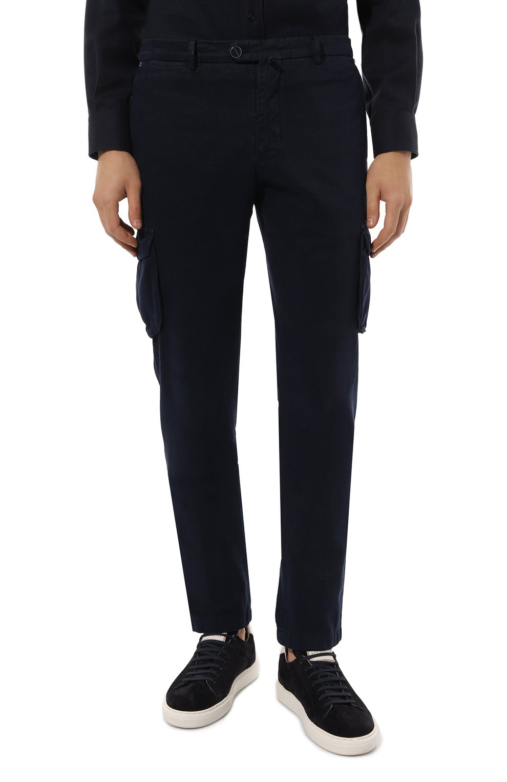 Брюки-карго из хлопка и кашемира KITON, арт. UFPPCAK0102F09, фото 3