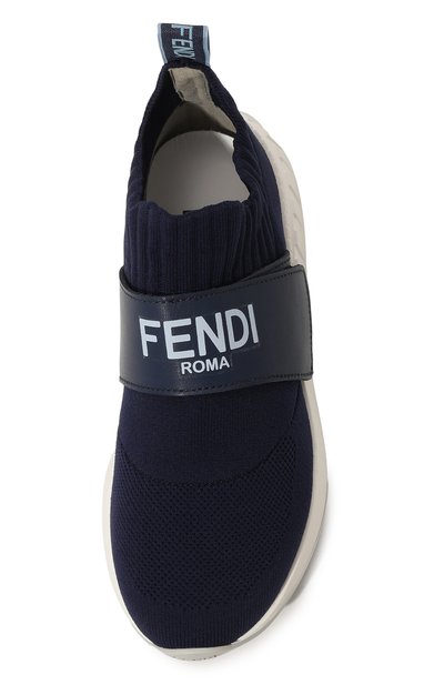 Текстильные кроссовки FENDI, арт. JMR457/A0LE/32-39, фото 4