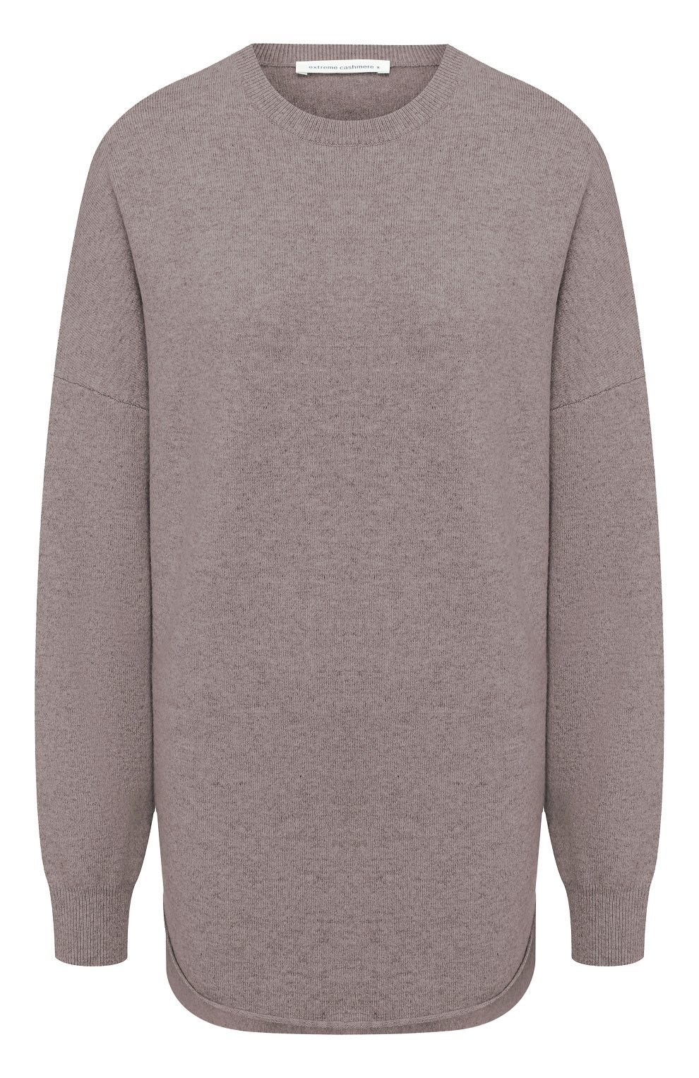 Кашемировый свитер EXTREME CASHMERE коричневого цвета по цене 53450 руб., арт. 053/CREW H0P, фото 1 Кашемировый свитер EXTREME CASHMERE, арт. 053/CREW H0P, фото 1