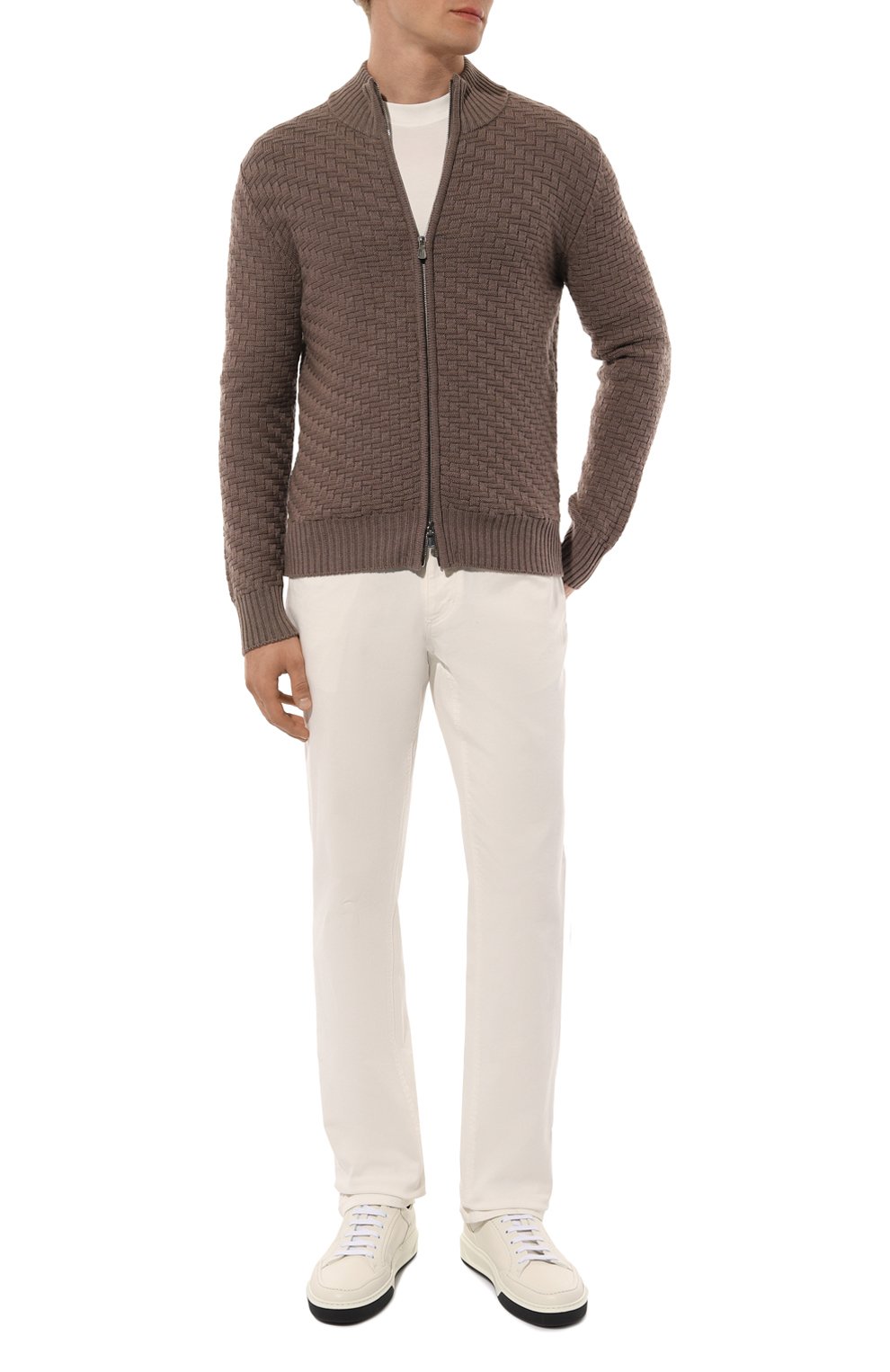 Кардиган из шерсти и кашемира ANDREA CAMPAGNA, арт. AC04, фото 2