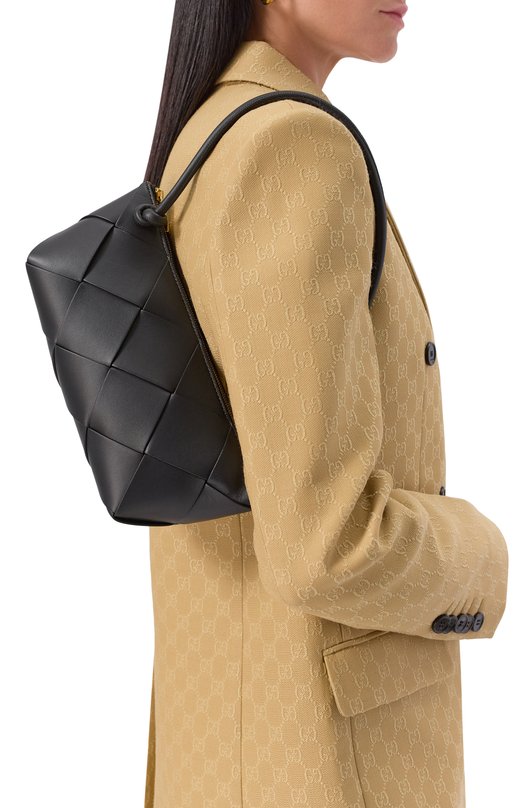 Сумка Intrecciato Baguette Pouch Bottega Veneta 730212/V3U03 Чёрный  730212/V3U03 Фото 2
