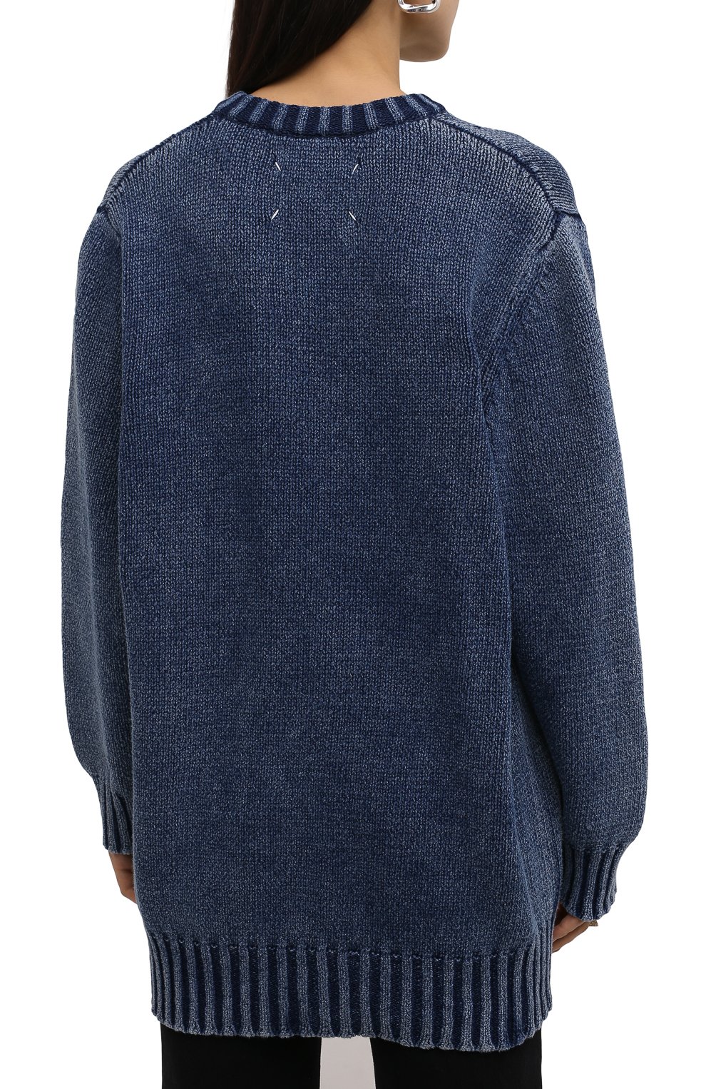 Хлопковый свитер MAISON MARGIELA, арт. S51GP0233/S17863, фото 4