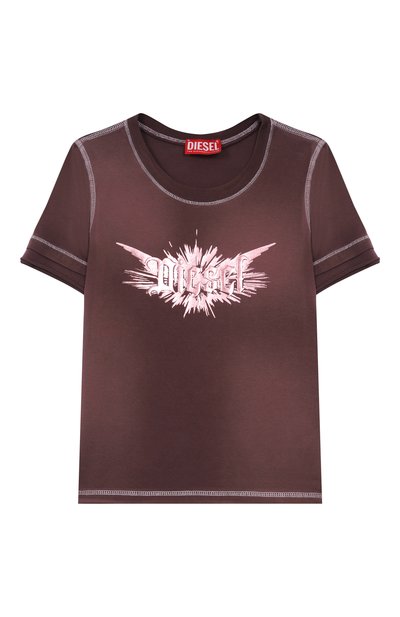 Хлопковая футболка DIESEL, арт. J02381/0HMAG