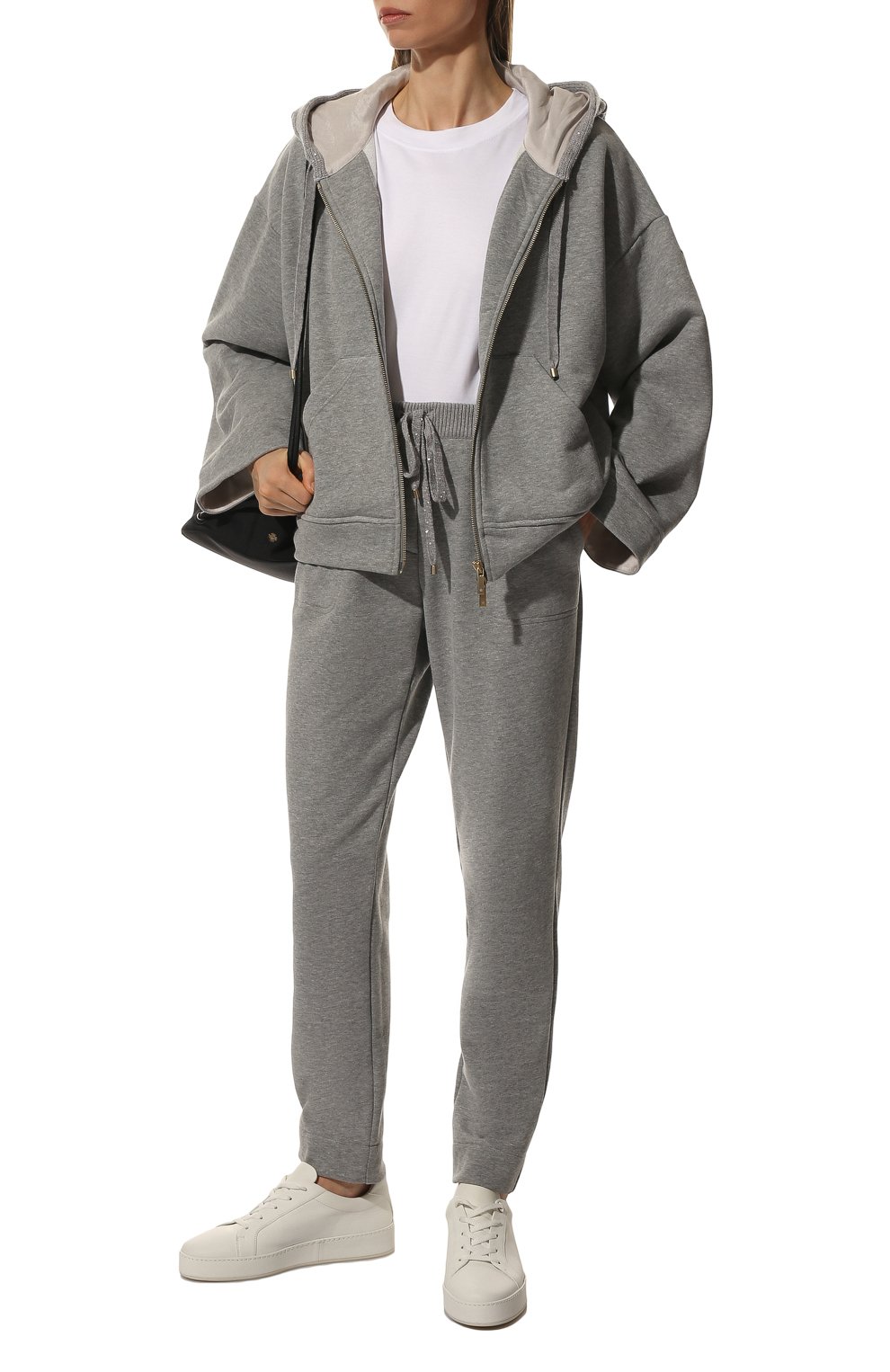 Хлопковые брюки LORENA ANTONIAZZI, арт. A2277PA80E/4054, фото 2