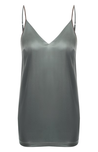 Женский шелковый топ BRUNELLO CUCINELLI, арт. M0C59BA712