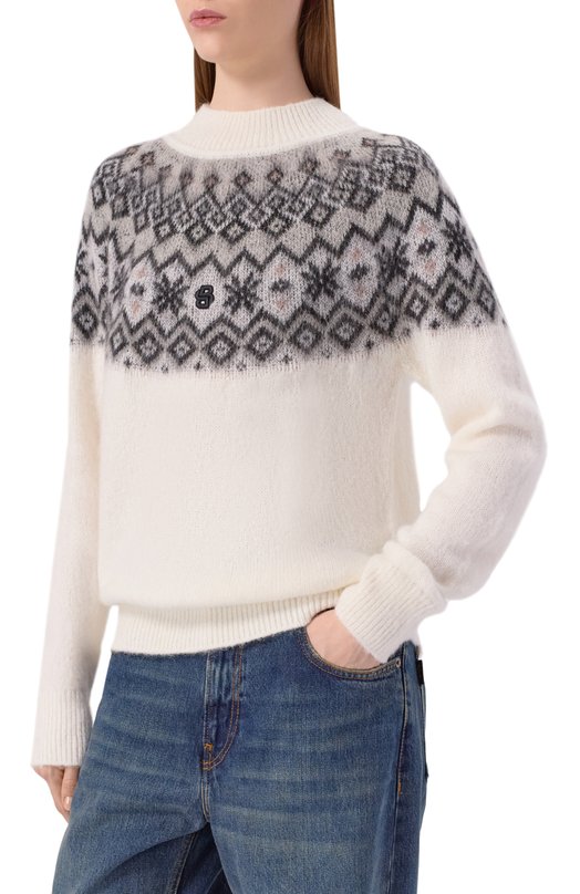 Свитер BOSS 50549369 Белый  50549369 Фото 3