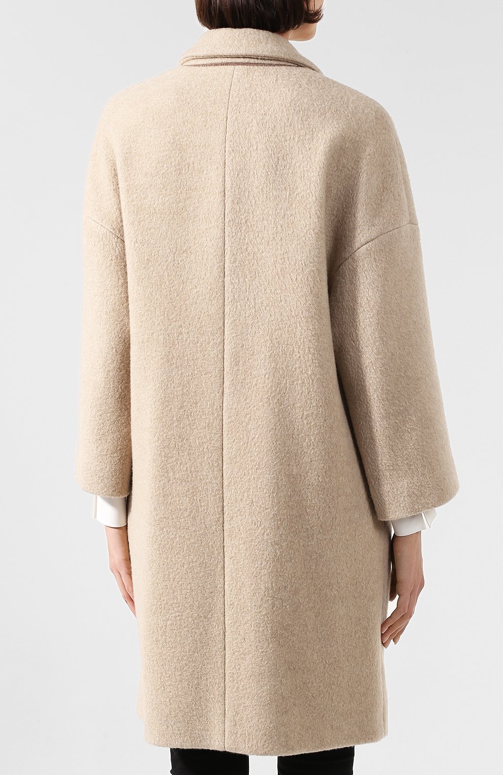 Пальто из смеси кашемира и шерсти BRUNELLO CUCINELLI, арт. MB5329402, фото 4