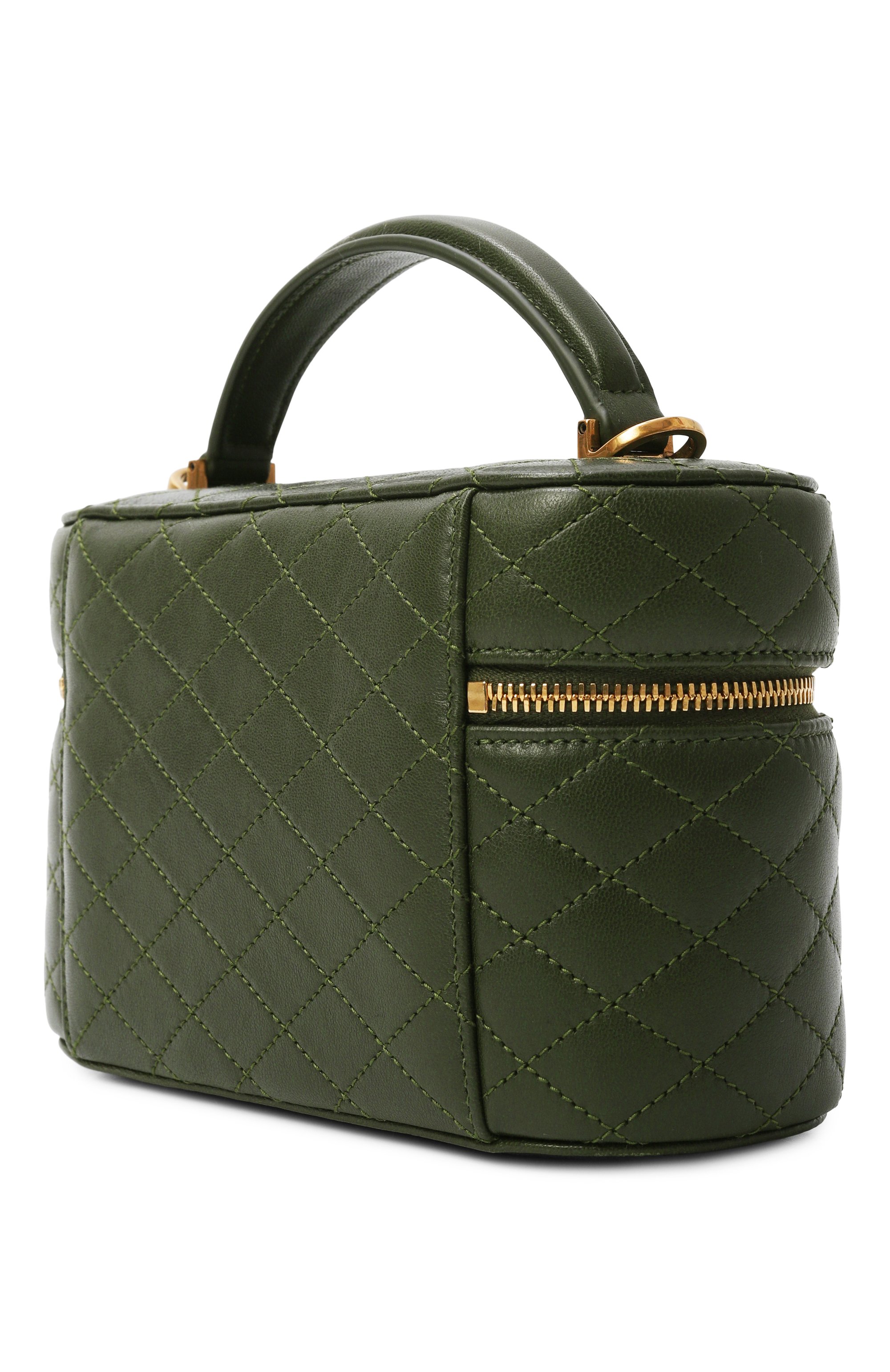 Сумка gaby SAINT LAURENT зеленого цвета по цене 285000 руб., арт. 766731/1EL07, фото 4 Сумка gaby SAINT LAURENT, арт. 766731/1EL07, фото 4
