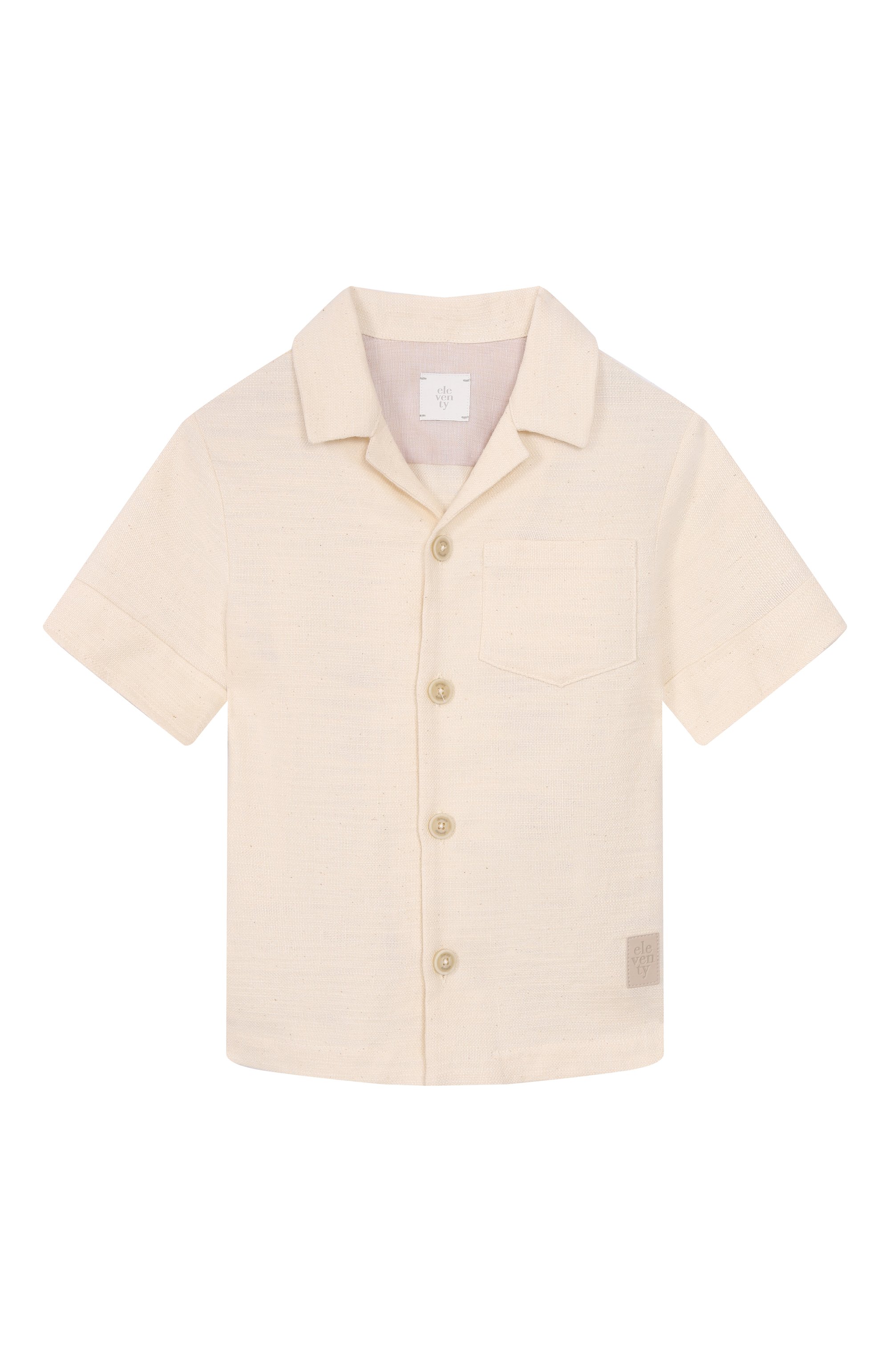 Рубашка из хлопка и льна ELEVENTY, арт. EW5P51/I0266/4-8, фото 1