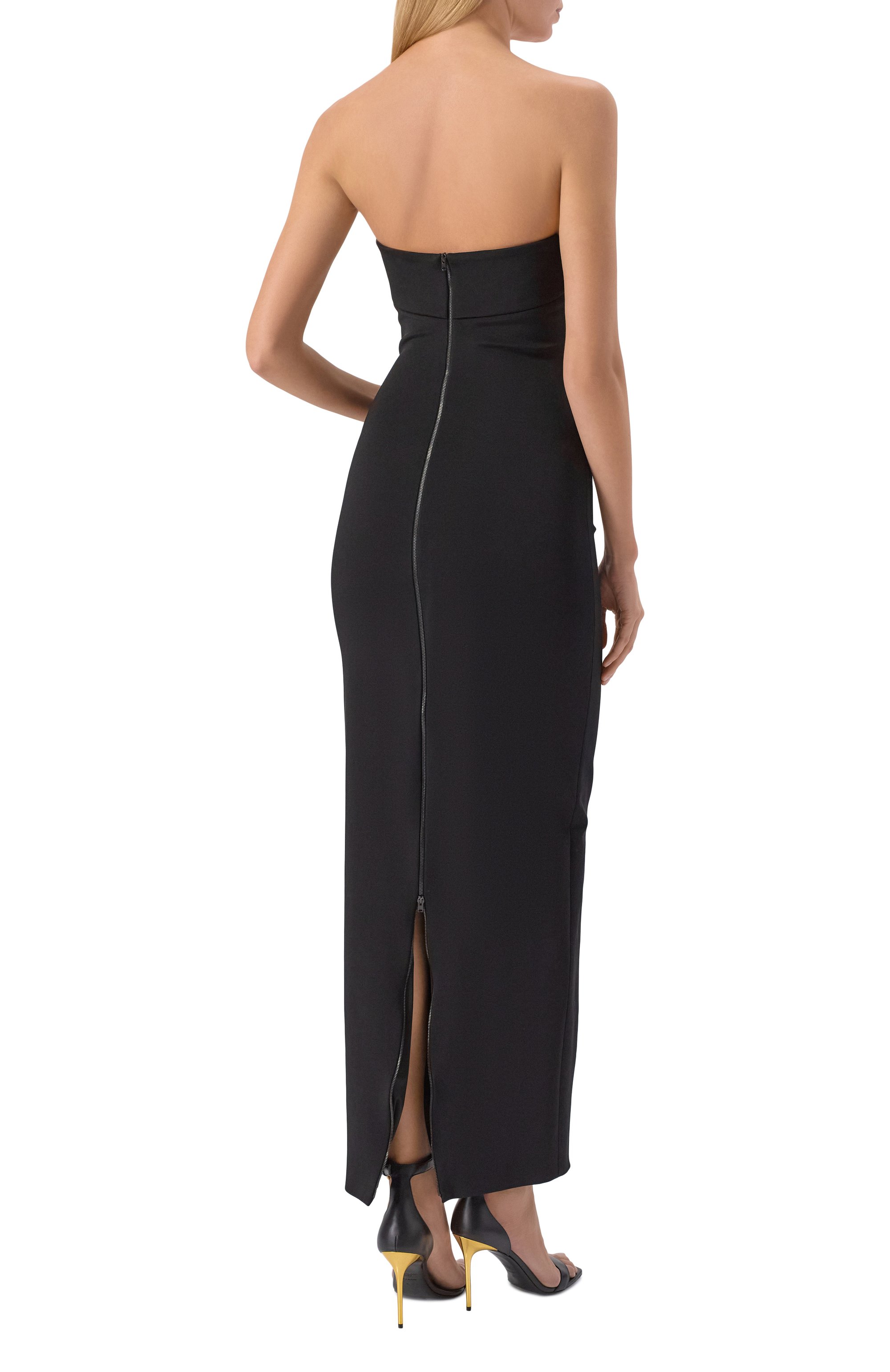 Платье из вискозы BALMAIN, арт. GF1RG080/JL05, фото 3