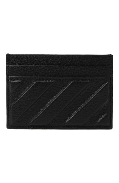 Мужской кожаный футляр для кредитных карт OFF-WHITE, арт. 0MND079C99LEA001