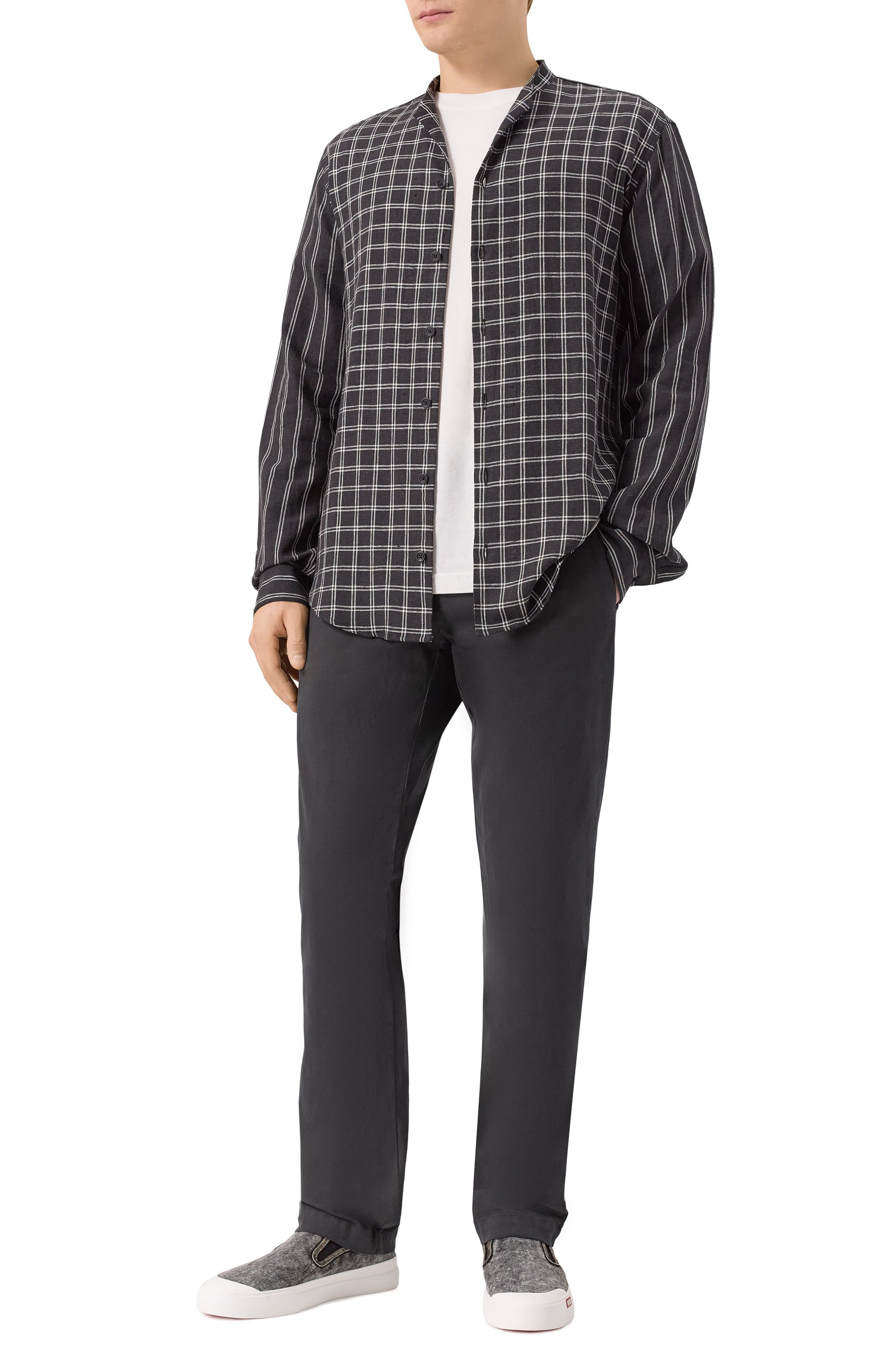 Хлопковые брюки TRANSIT, арт. CFUTRBA100, фото 2