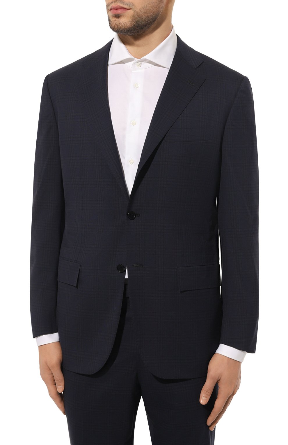 Шерстяной костюм KITON темно-синего цвета по цене 678000 руб., арт. UA89/1Z93, фото 2 Шерстяной костюм KITON, арт. UA89/1Z93, фото 2