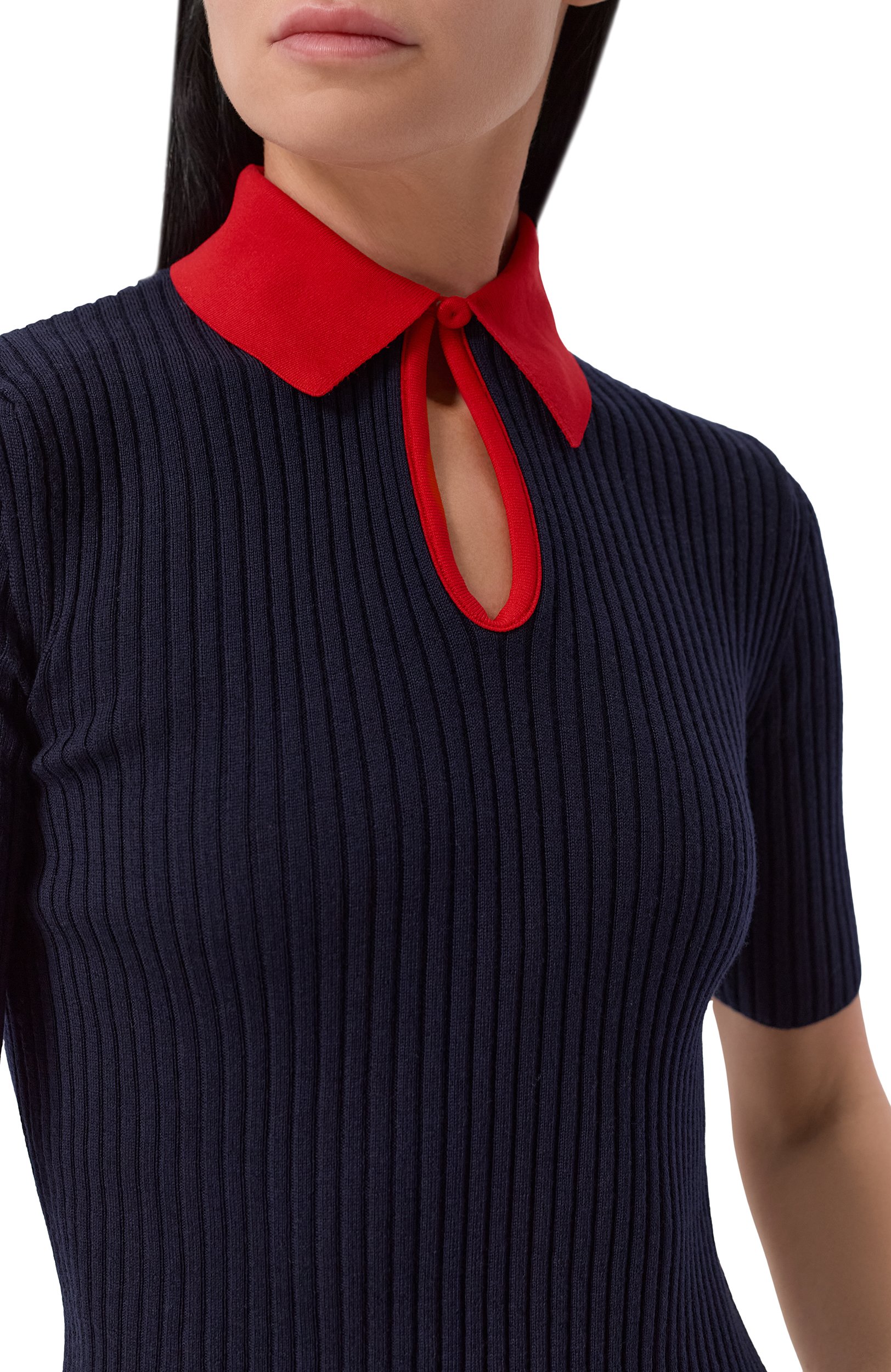 Шерстяное поло JIL SANDER, арт. J02GL0117/J14877, фото 5