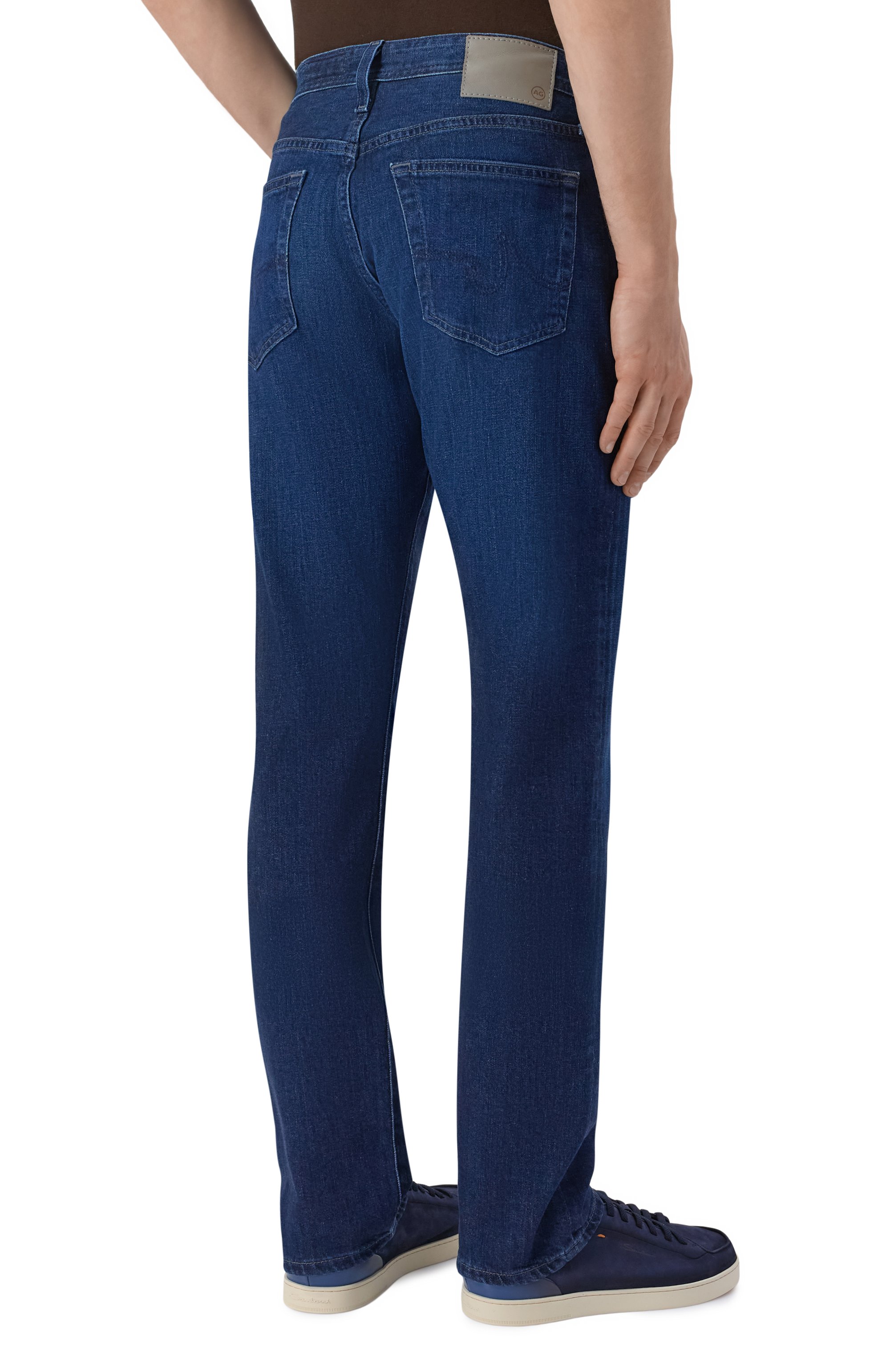 Джинсы graduate AG ADRIANO GOLDSCHMIED темно-синего цвета по цене 29350 руб., арт. 1174DAS/AA, фото 4 Джинсы graduate AG ADRIANO GOLDSCHMIED, арт. 1174DAS/AA, фото 4