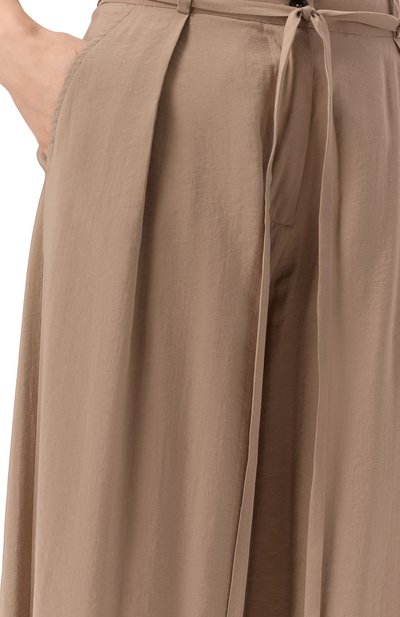 Брюки ISABEL BENENATO бежевого цвета по цене 87550 руб., арт. DW82S25, фото 5 Брюки ISABEL BENENATO, арт. DW82S25, фото 5