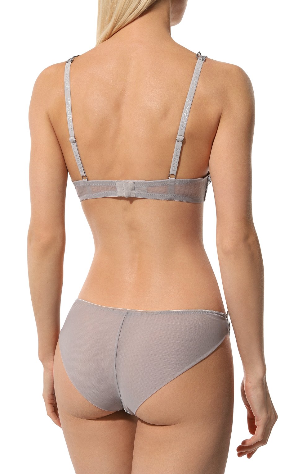 Бюстгальтер с мягкой чашкой I.D. SARRIERI серебряного цвета по цене 57970 руб., арт. J6668, фото 3 Бюстгальтер с мягкой чашкой I.D. SARRIERI, арт. J6668, фото 3