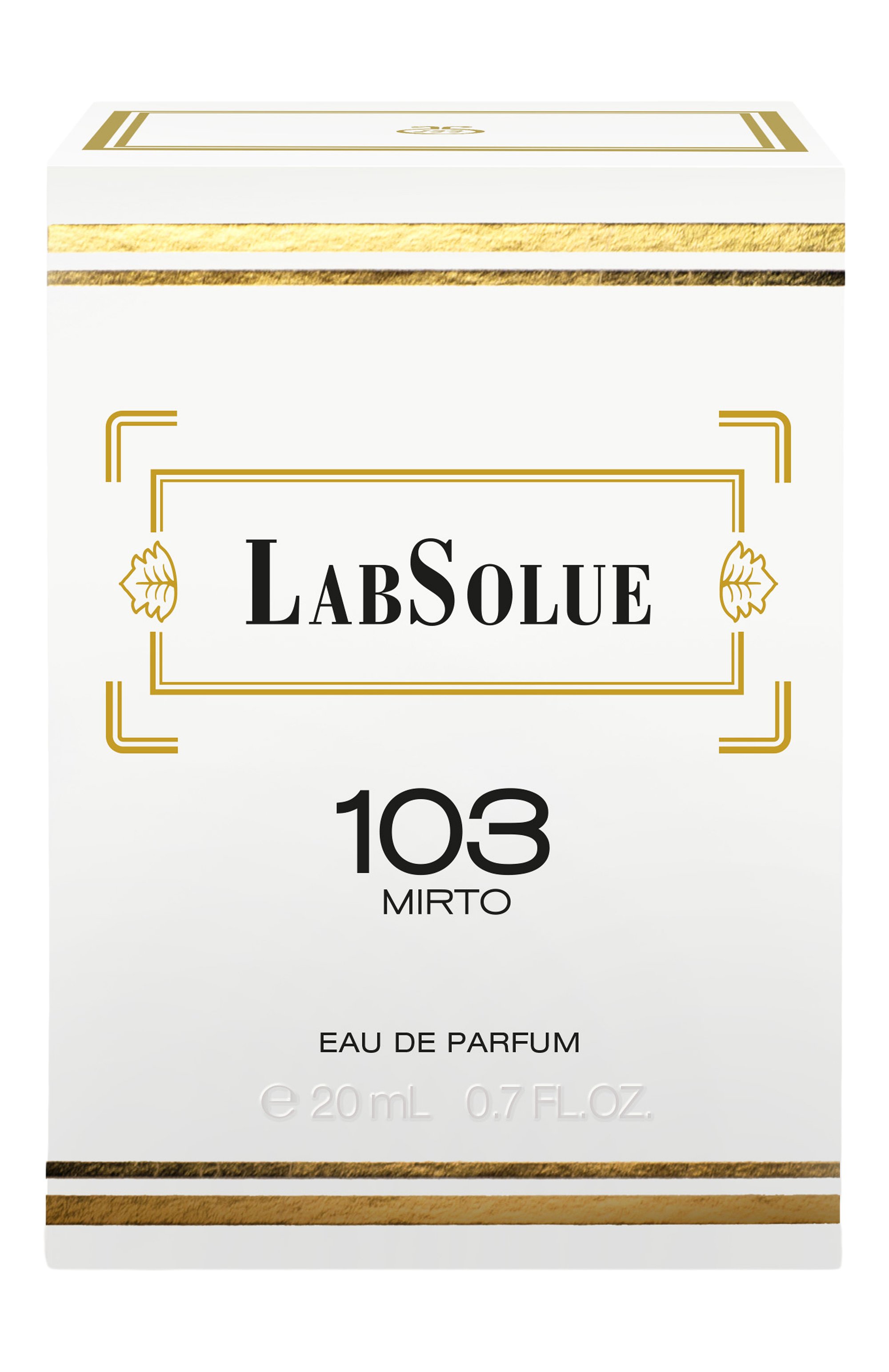 Парфюмерная вода 103 mirto (20ml) LABSOLUE бесцветного цвета по цене 9530 руб., арт. 8011530970383, фото 2 Парфюмерная вода 103 mirto (20ml) LABSOLUE, арт. 8011530970383, фото 2