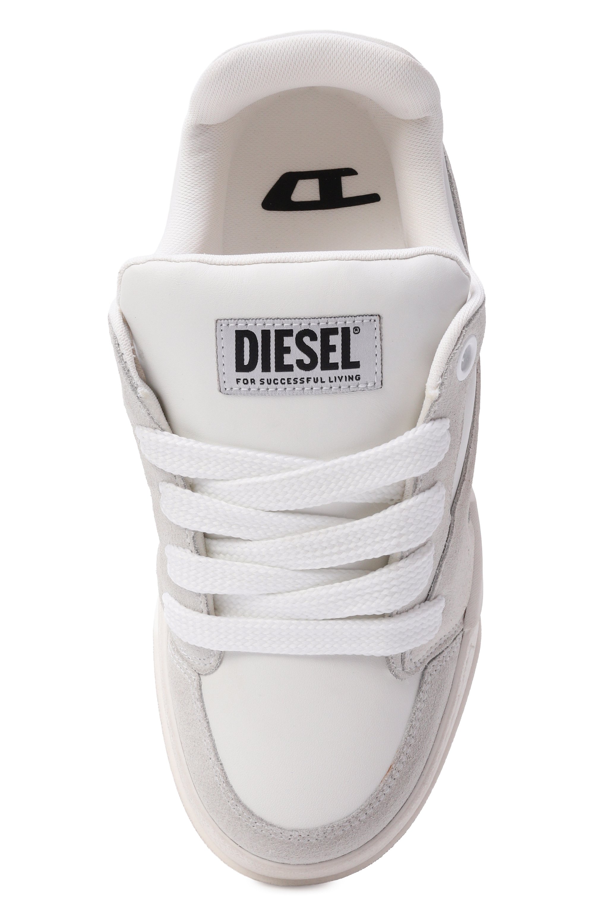 Кожаные кеды s-d-ollie DIESEL, арт. Y03795/P7625, фото 6