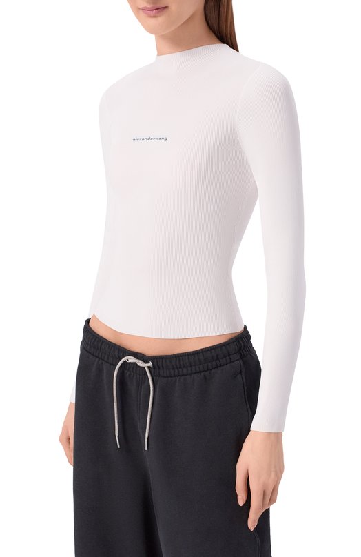 Лонгслив Alexander Wang 1KC2261036 Белый  1KC2261036 Фото 3
