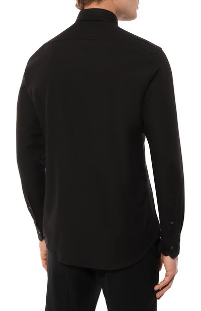 Рубашка из хлопка и кашемира ZEGNA, арт. SRF5/E8X44A6, фото 4