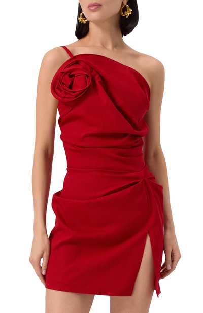 Платье изо льна и вискозы MAGDA BUTRYM, арт. 443525, фото 3