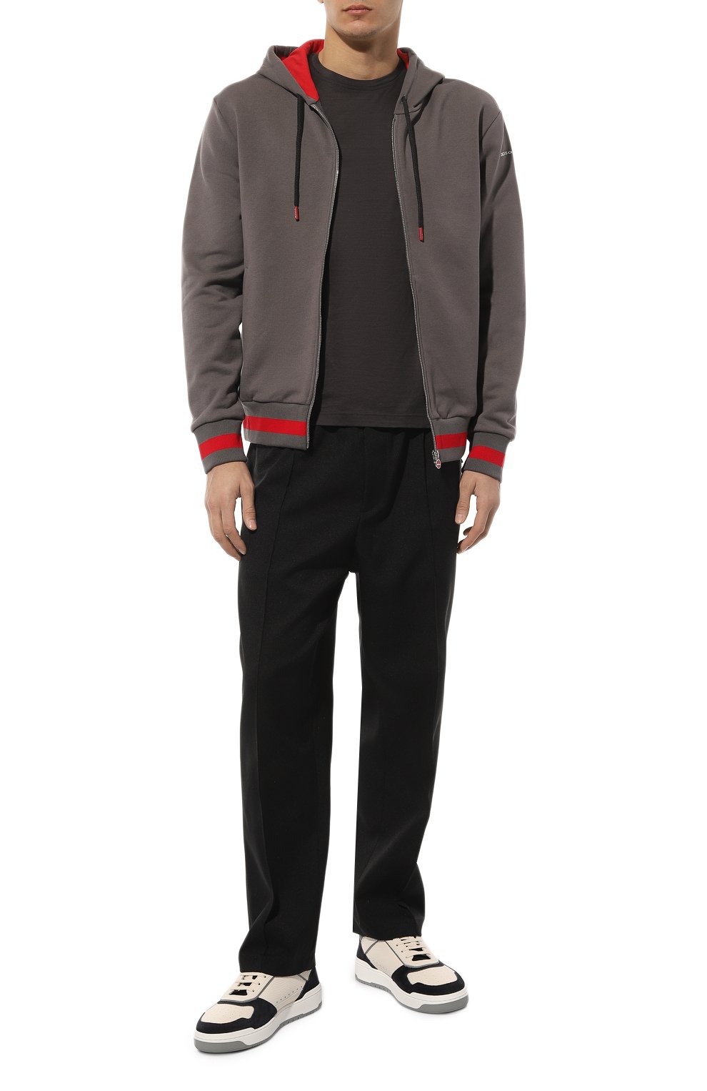 Хлопковая толстовка KITON, арт. UMKX0318, фото 2