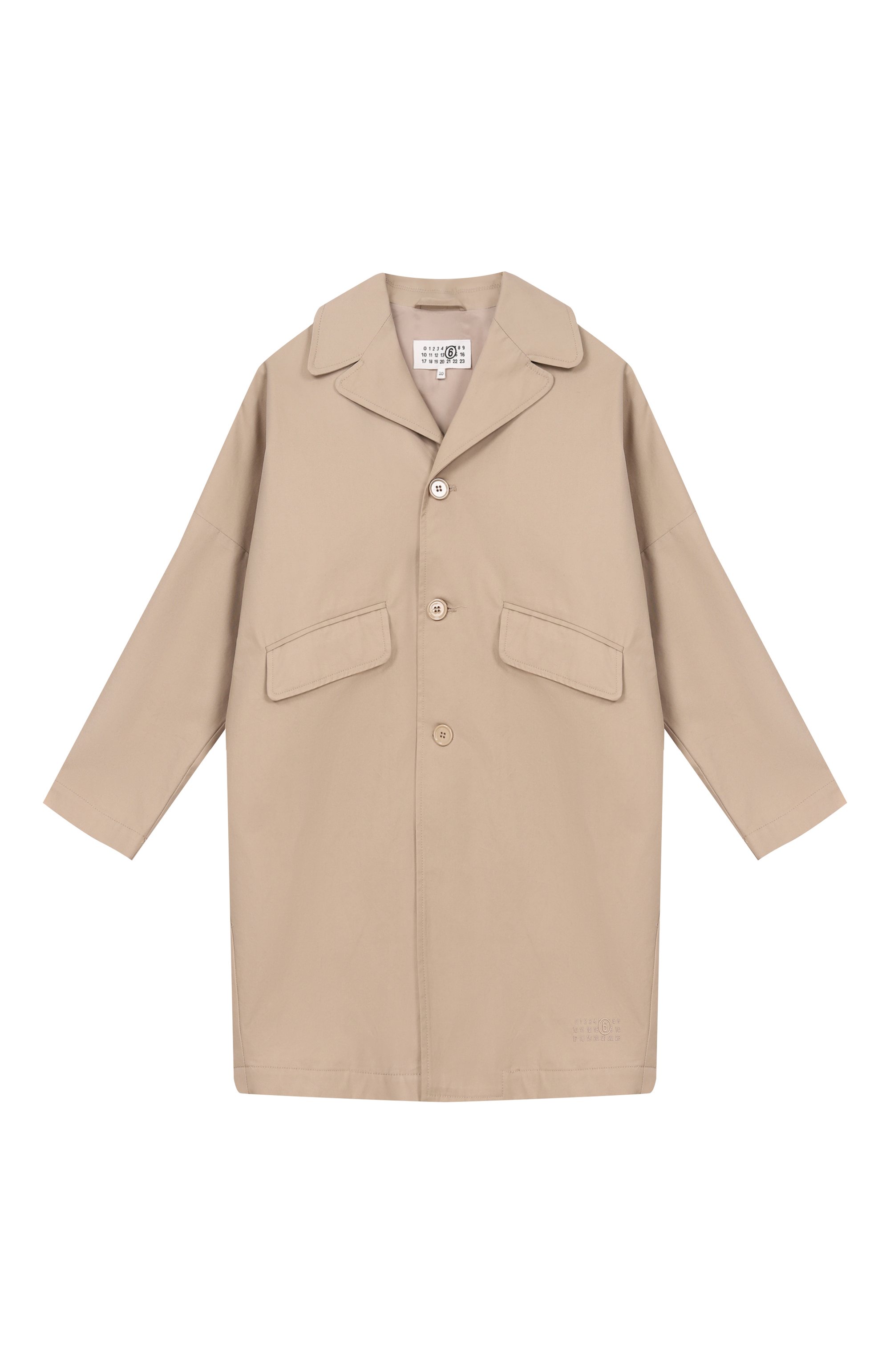 Хлопковый плащ MM6, арт. M60926/MM05D, фото 1