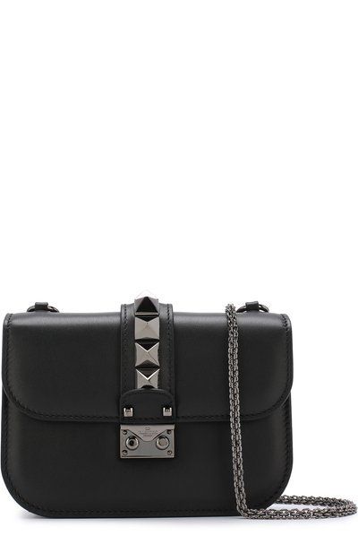 Сумка glam lock noir small VALENTINO черного цвета по цене 196000 руб., арт. ZW2B0312/VBL, фото 5 Сумка glam lock noir small VALENTINO, арт. ZW2B0312/VBL, фото 5