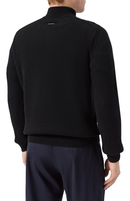 Кашемировый свитер Stefano Ricci K202015L01/F25391 Чёрный  K202015L01/F25391 Фото 4