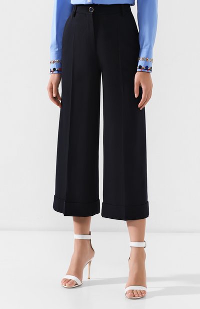 Шерстяные брюки VALENTINO, арт. RB3RB2X54GH, фото 3