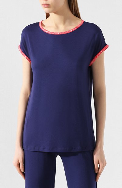 Футболка из вискозы EMPORIO ARMANI, арт. 164308/0P268, фото 3