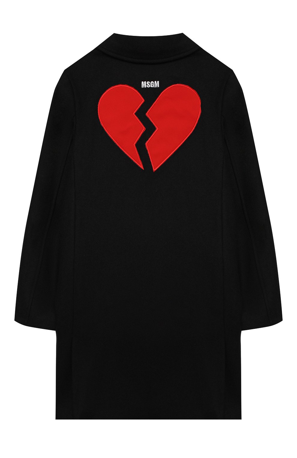 Шерстяное пальто MSGM KIDS, арт. 025146, фото 2