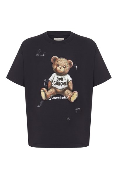 Мужская хлопковая футболка DOMREBEL, арт. M G00D BEAR/T-SHIRT