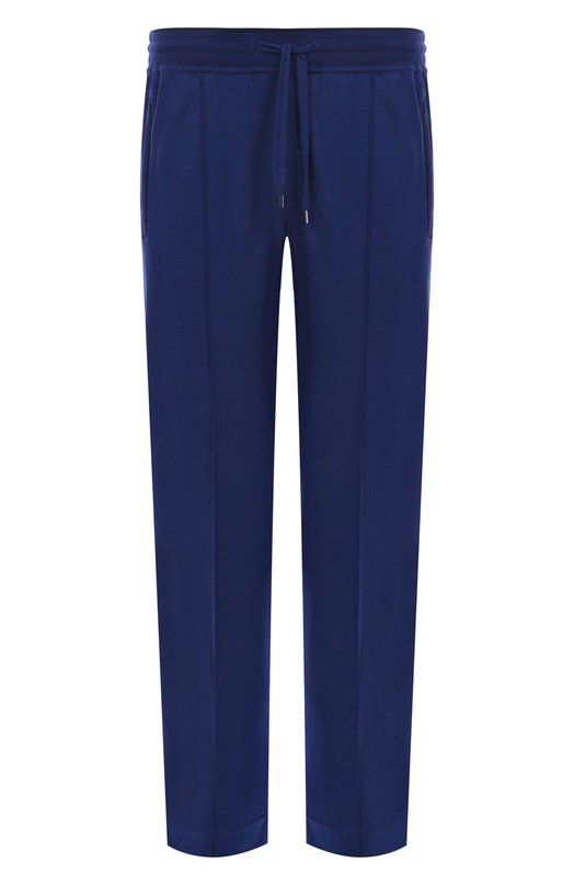 Шерстяные брюки Stefano Ricci K909049P3D/T25302/66-68 Синий K909049P3D/T25302/66-68