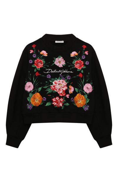 Хлопковый свитшот DOLCE & GABBANA, арт. L5JWAW/G7N2S/2-6