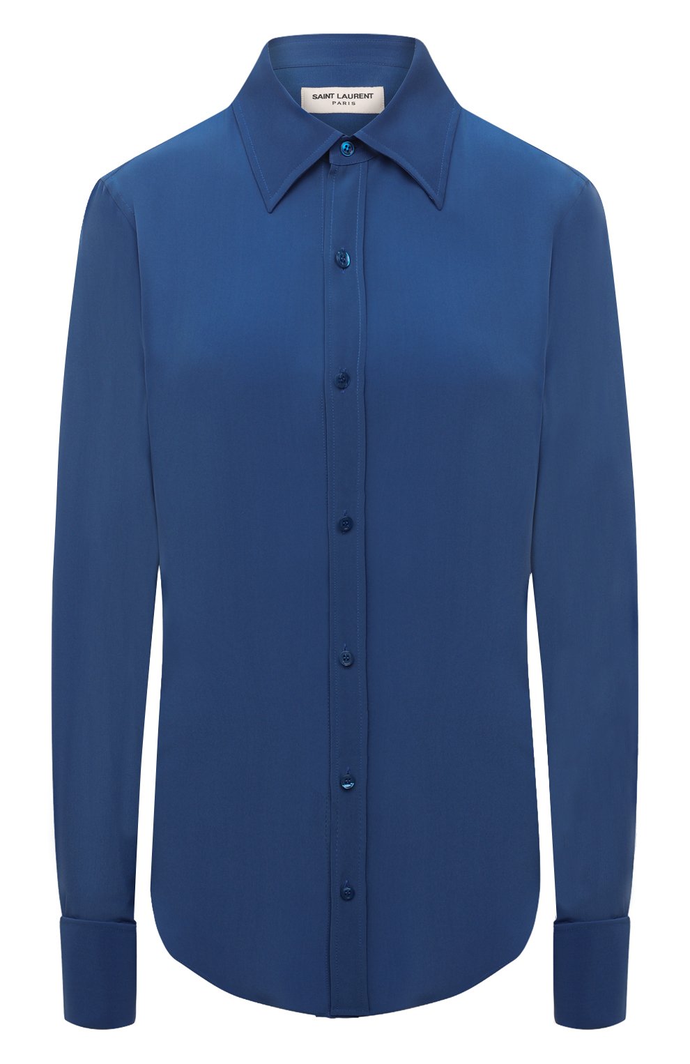 Шелковая рубашка SAINT LAURENT, арт. 690774/Y100W, фото 1