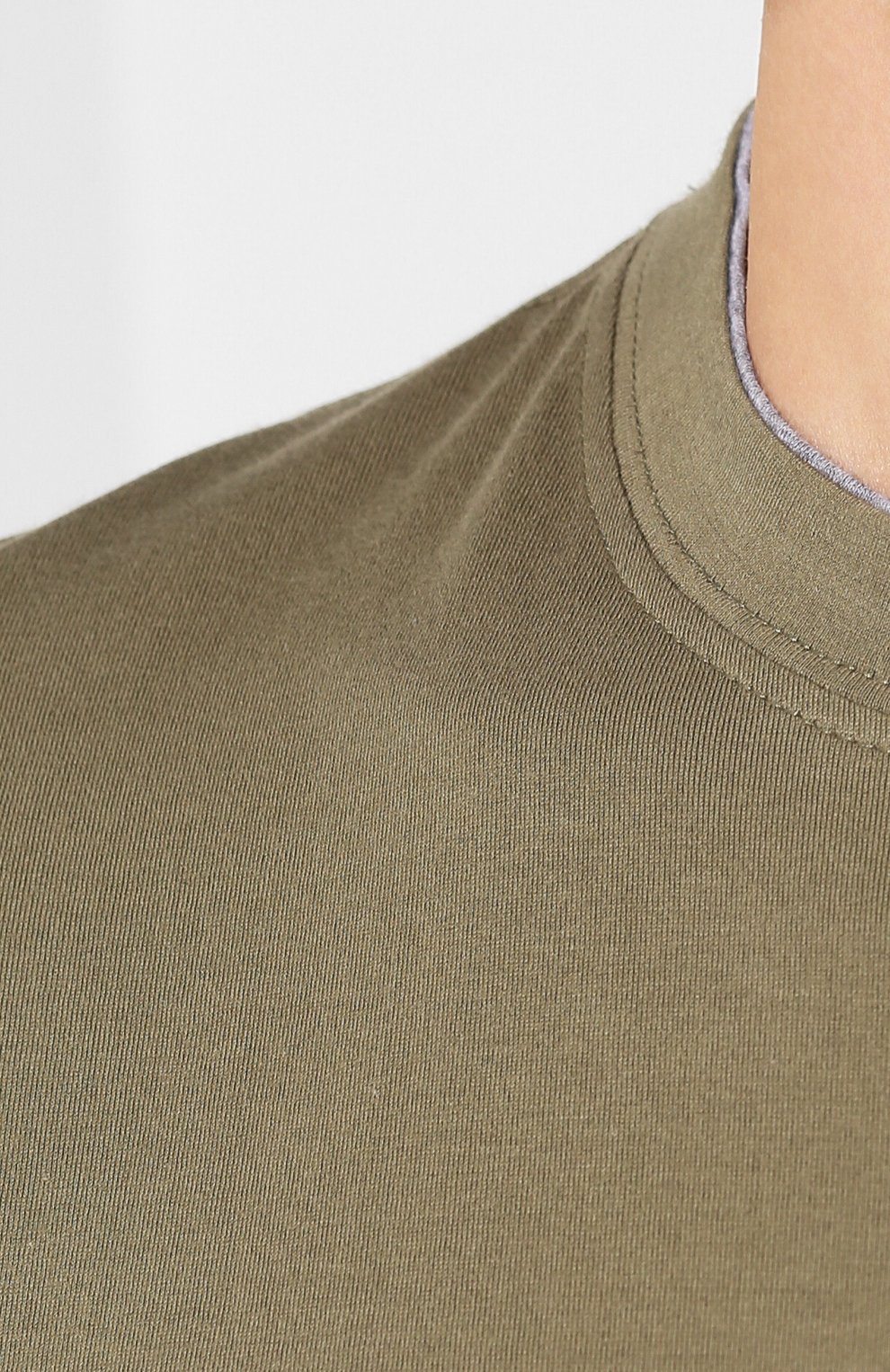 Хлопковая футболка BRUNELLO CUCINELLI, арт. M0T617423, фото 5