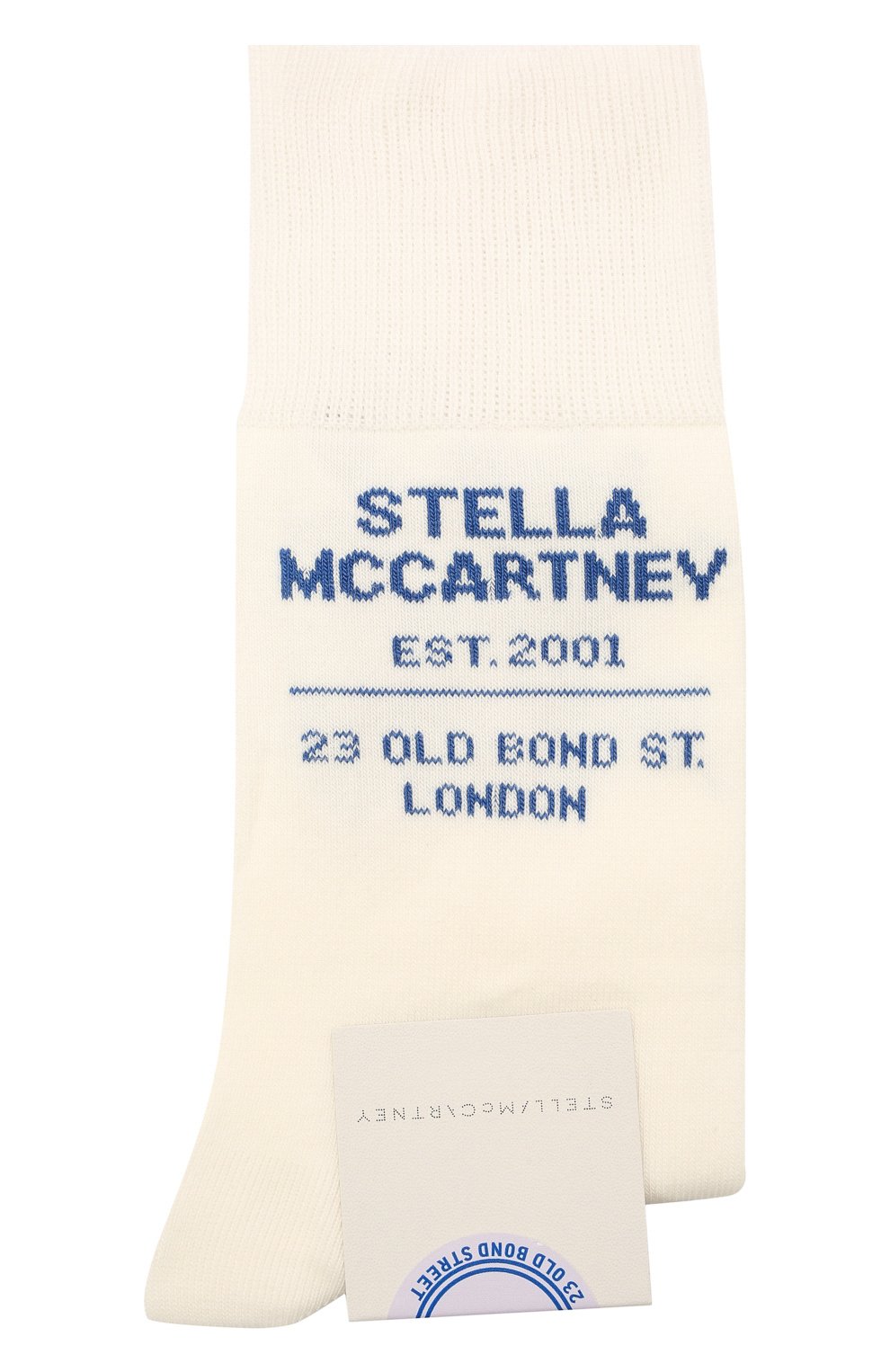 Носки STELLA MCCARTNEY белого цвета по цене 6450 руб., арт. 603074/S7229, фото 1 Носки STELLA MCCARTNEY, арт. 603074/S7229, фото 1