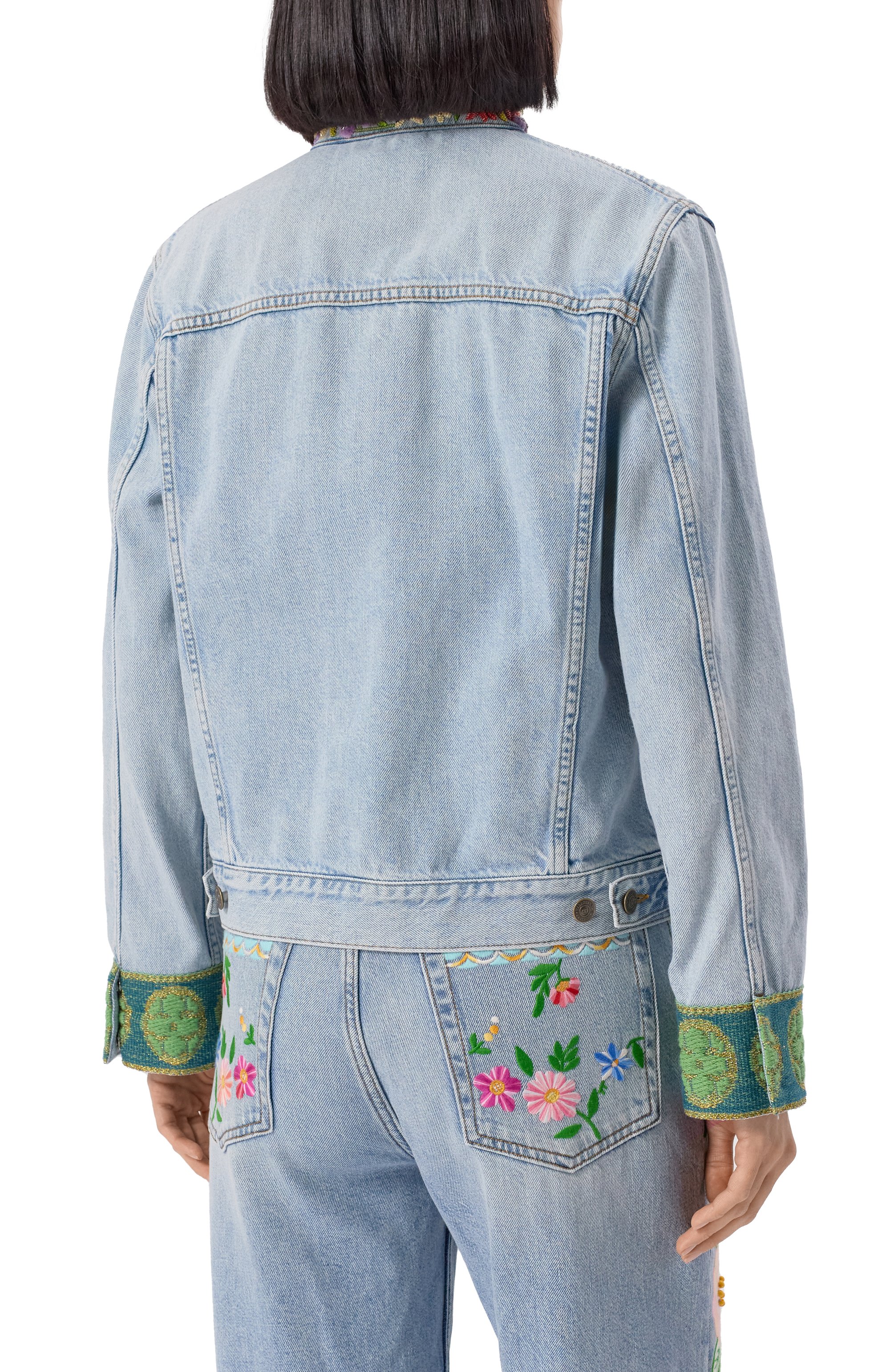 Джинсовая куртка VALENTINO, арт. 6B3DC05K97T, фото 4