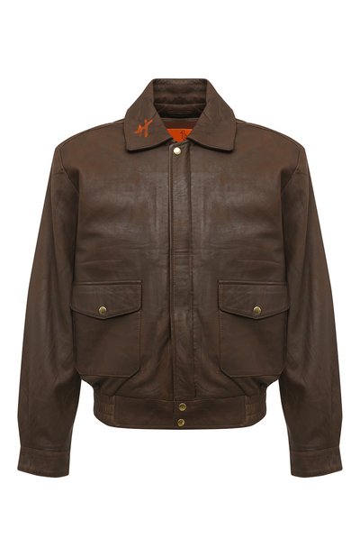 Кожаный бомбер UNIQUE AS DUCK, арт. KOZK1, фото 1