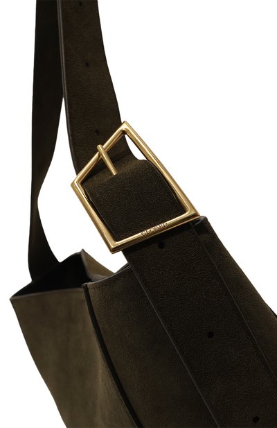 Сумка-шопер CLOSED хаки цвета по цене 63400 руб., арт. C90332-85J-22, фото 3 Сумка-шопер CLOSED, арт. C90332-85J-22, фото 3