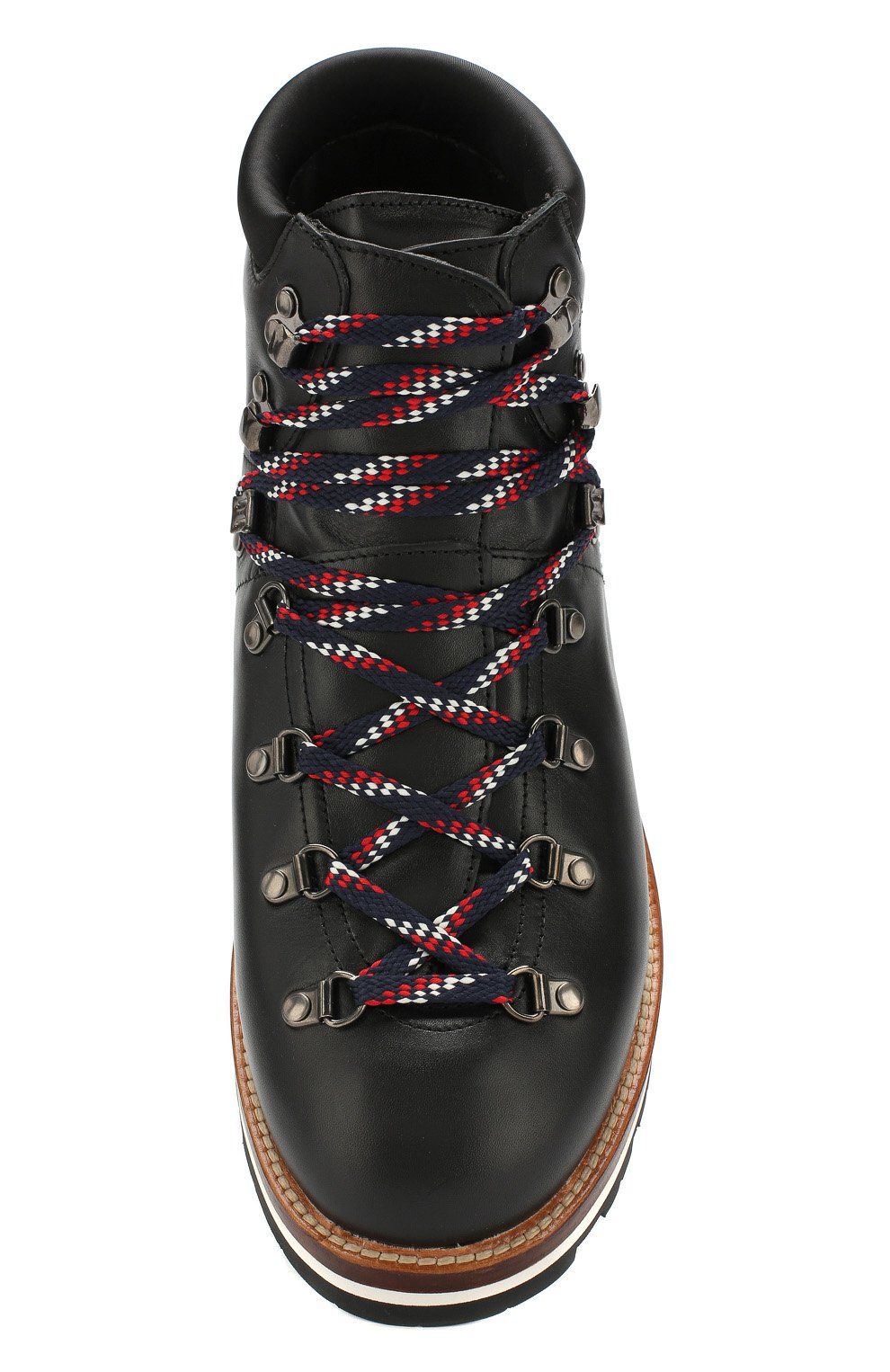 Кожаные ботинки на шнуровке MONCLER, арт. D2-09A-10175-00-019SC, фото 5