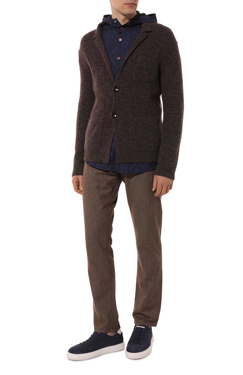 Кеды из нубука BRUNELLO CUCINELLI, арт. MZUDBTJ264, фото 2