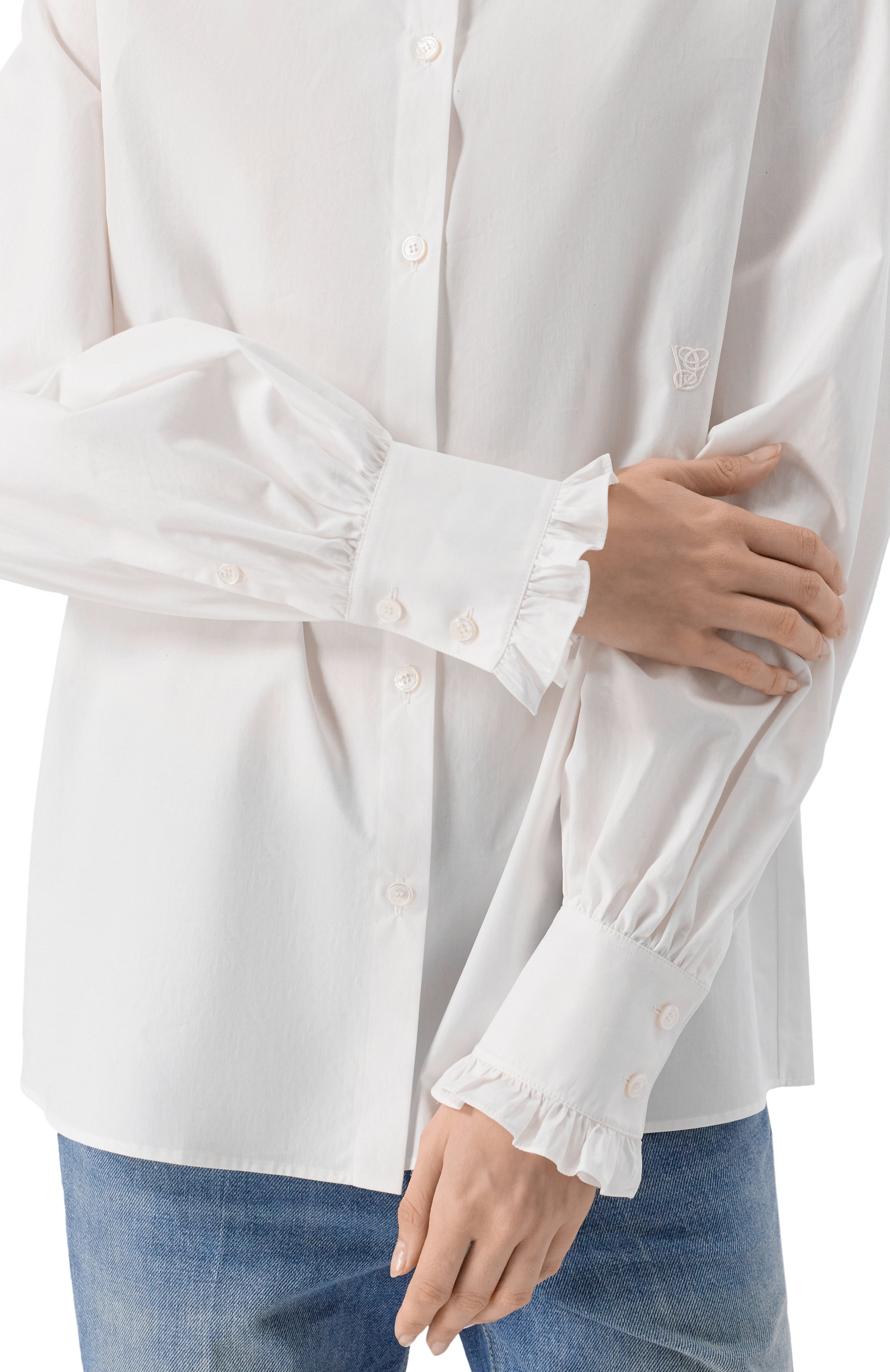 Хлопковая рубашка VALENTINO, арт. 7B3AB7R5/5A6, фото 5