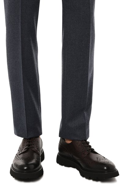 Кожаные дерби DOUCAL'S, арт. DU3225G0TNPF745N, фото 3