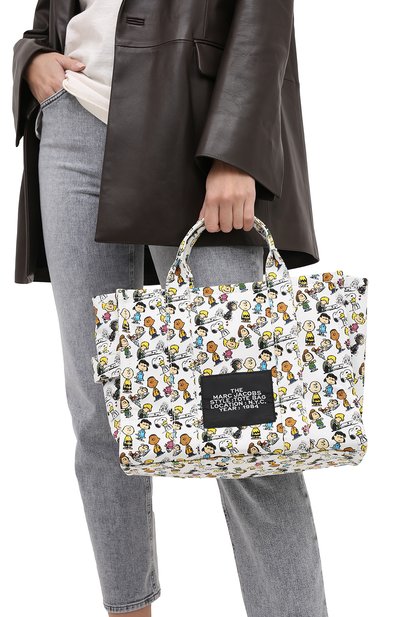 Сумка-тоут the traveller small peanuts x marc jacobs MARC JACOBS (THE), арт. M0016660, фото 2