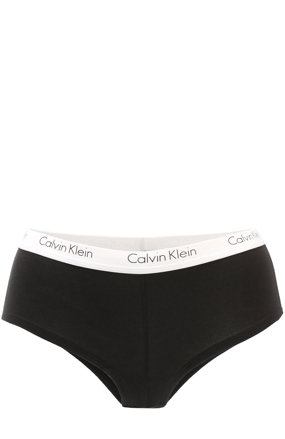 Хлопковые трусы-слипы с логотипом бренда CALVIN KLEIN черного цвета по цене 3570 руб., арт. 000QF1370E, фото 1 Хлопковые трусы-слипы с логотипом бренда CALVIN KLEIN, арт. 000QF1370E, фото 1